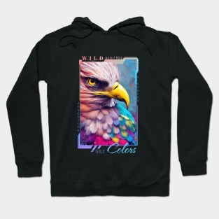 Eagle Bald eagle Animal Discovery Adventure Nature Planet Earth Paint Hoodie